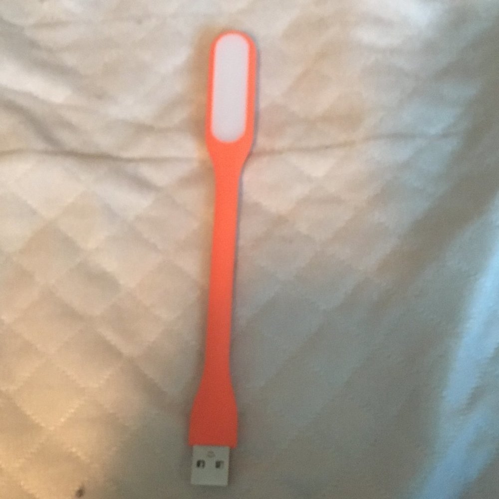 USB Mini LED Night Light Book Lamp Portable Bendable Reading Light